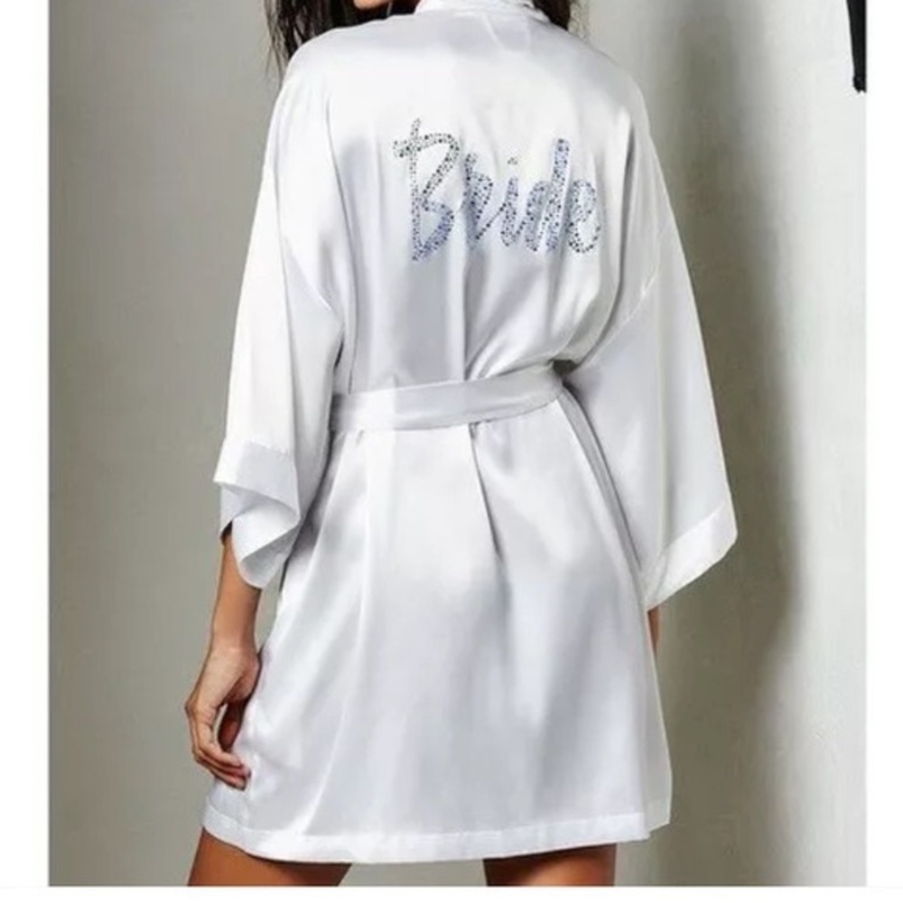 Victoria secret bridal robe NWT